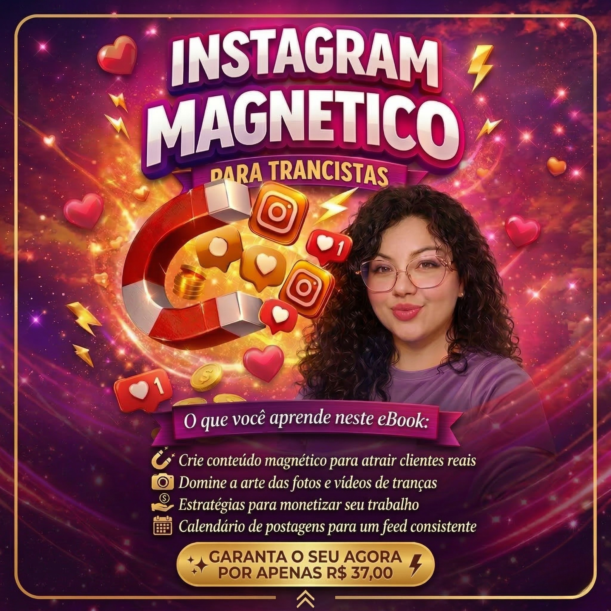 Instagram Magnético para Trancistas